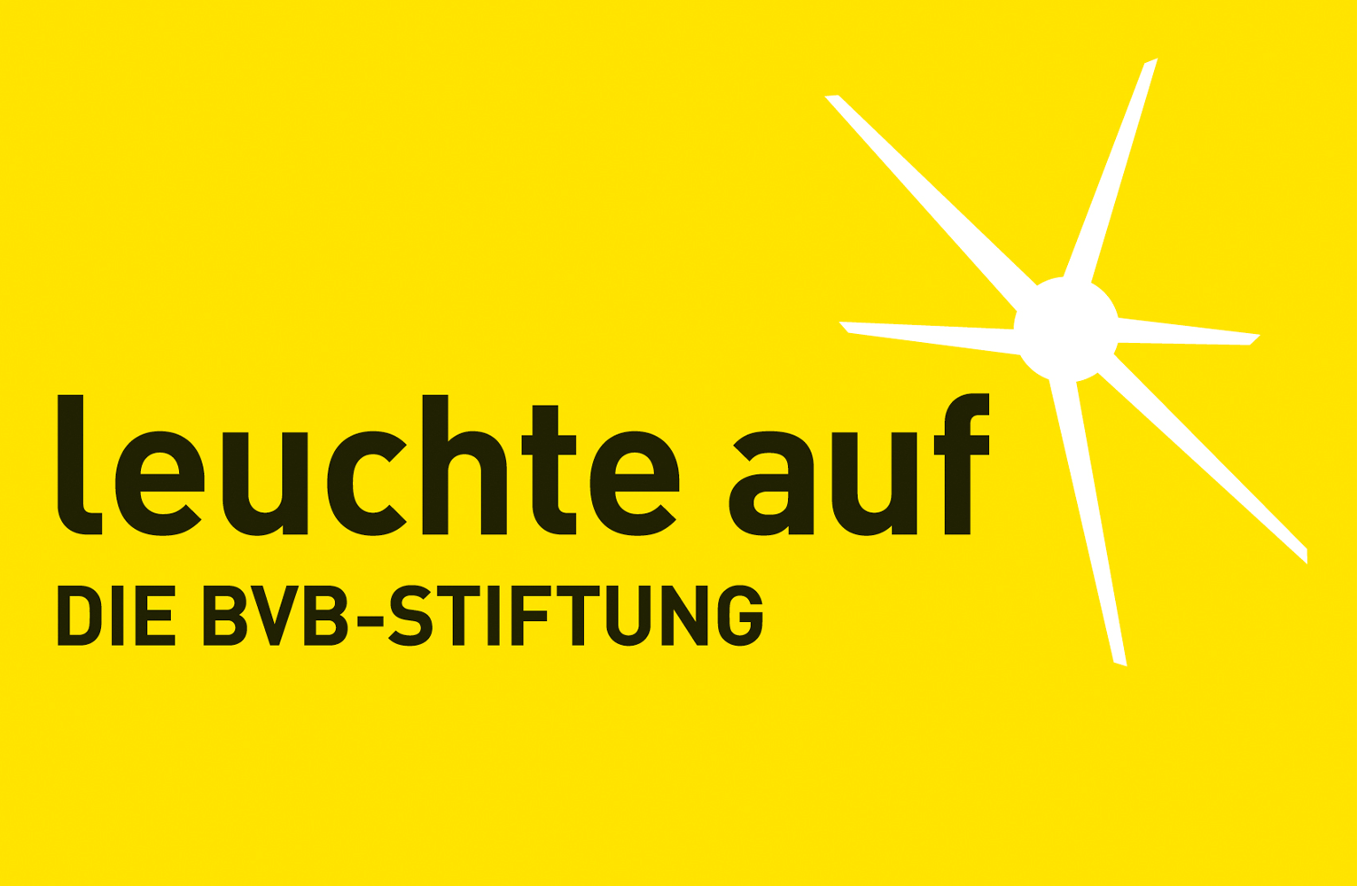 Logo der BVB-Stiftung "leuchte auf"