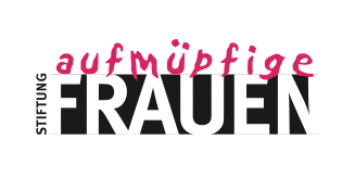 Logo der Stiftung Aufmüpfige Frauen