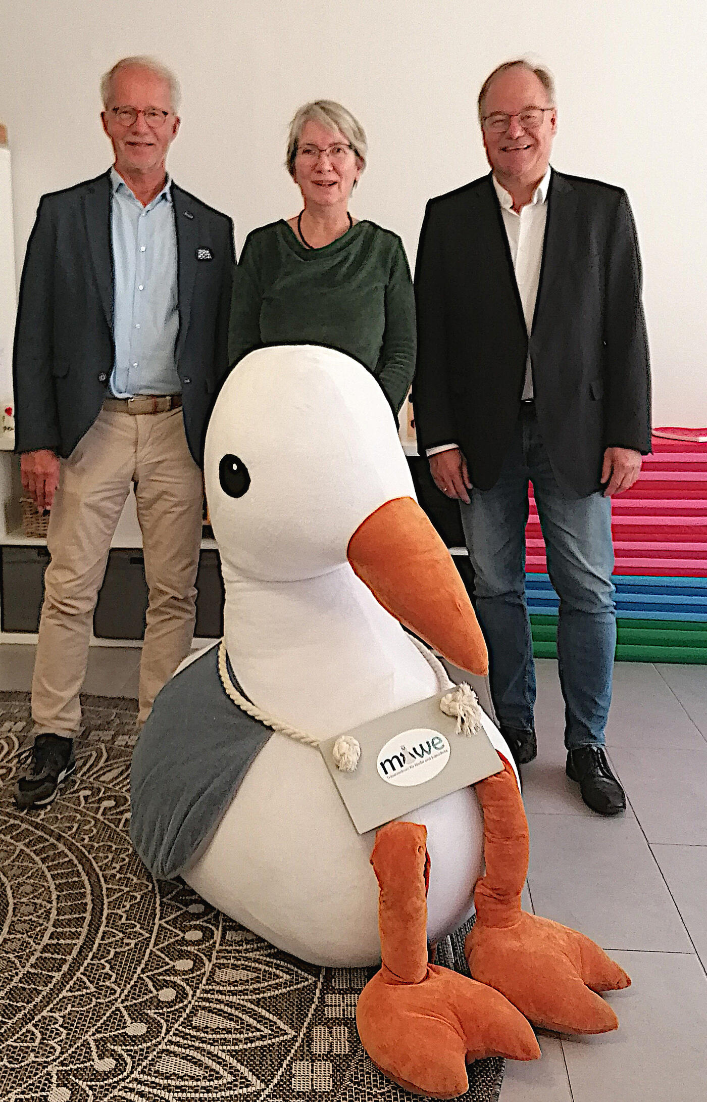 v.l.: Christian Scheu, Beate Schwedler, Volker Wihler (Foto: Saadun Shani Bagi)