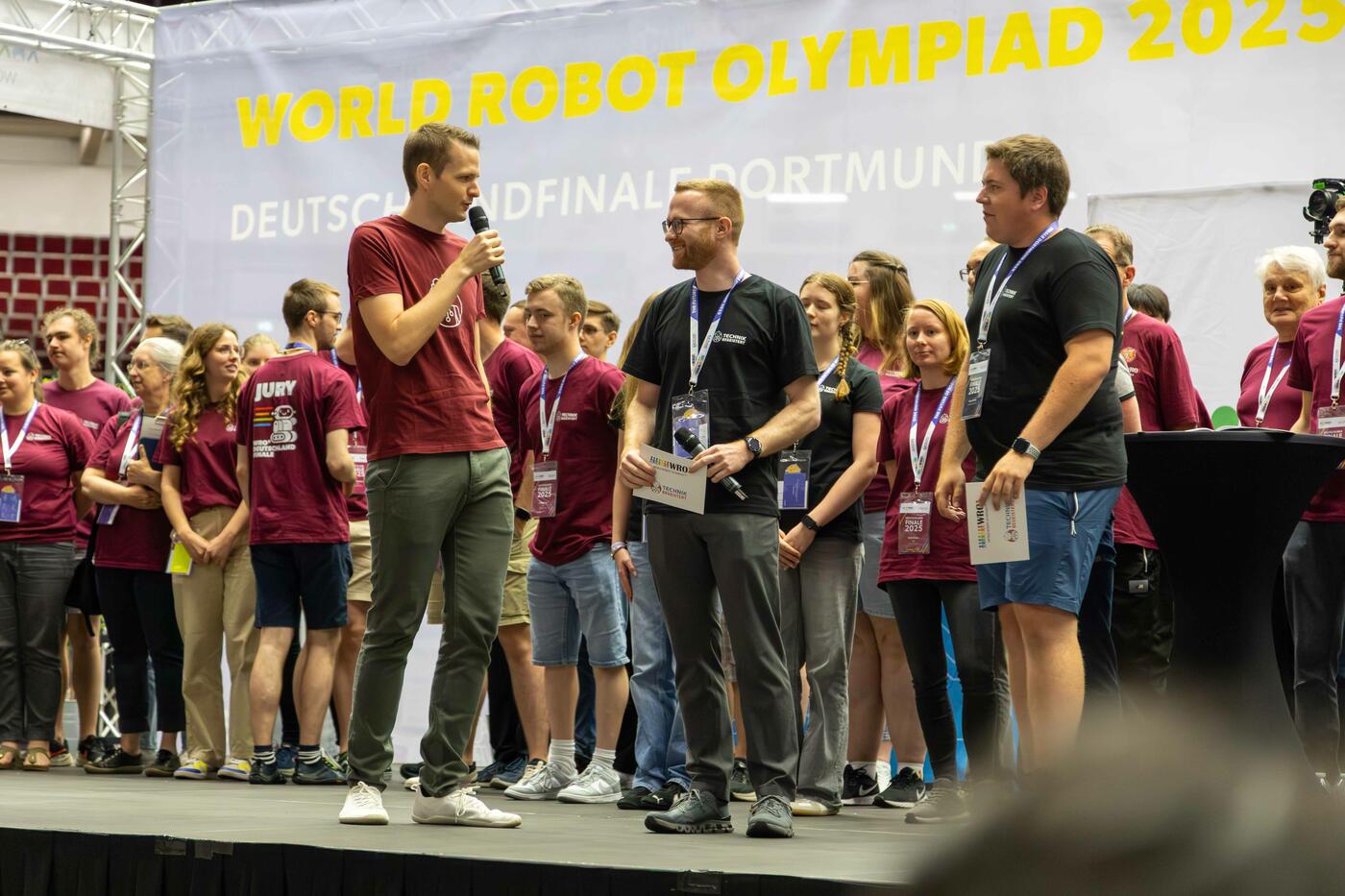WRO Deutschlandfinal 2025 in Dortmund (Foto: TECHNIK BEGEISTERT e.V.)