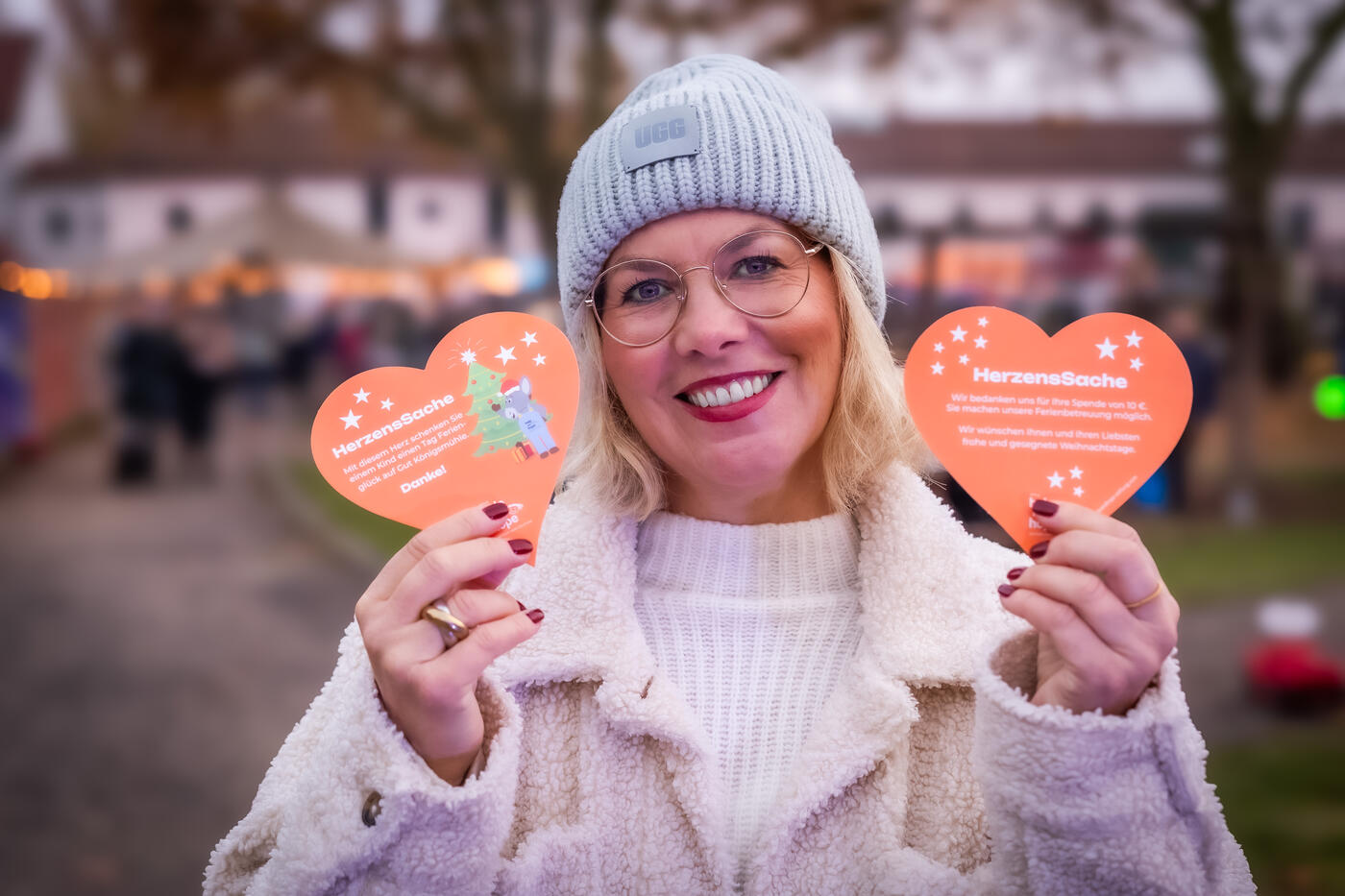 Mit der Aktion HerzensSache sammelt die help and hope  Stiftung Spenden für die Ferienbetreuung auf Gut Königsmühle. (Foto: help and hope Stiftung / Stephan Schütze)