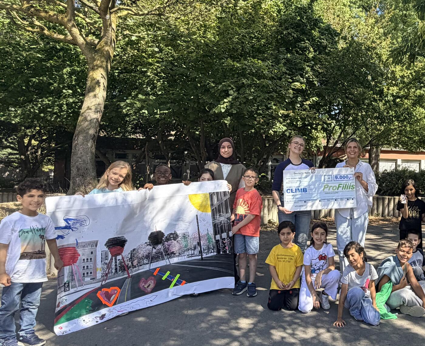 Die Stiftung ProFiliis fördert  Ausflugsprogramm für 240 Grundschulkinder bei den climb-Lernferien (Foto: Felix Hagedorn (CLIMB))